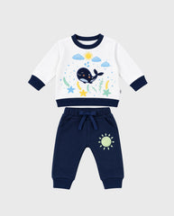 Pijama Pantalón Bordado Ballena ESTILO