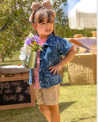 Conjunto Denim 3 Piezas Wild Joy Baby Modelo
