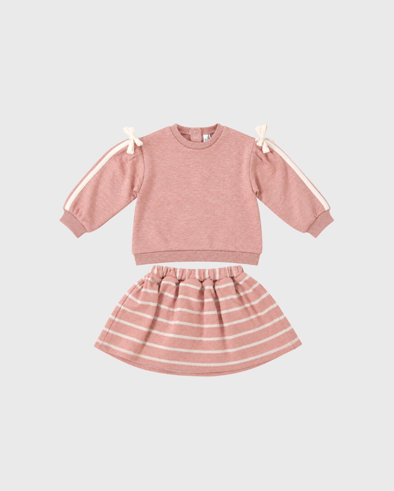Conjunto Falda Lazos Rosa Mayoral