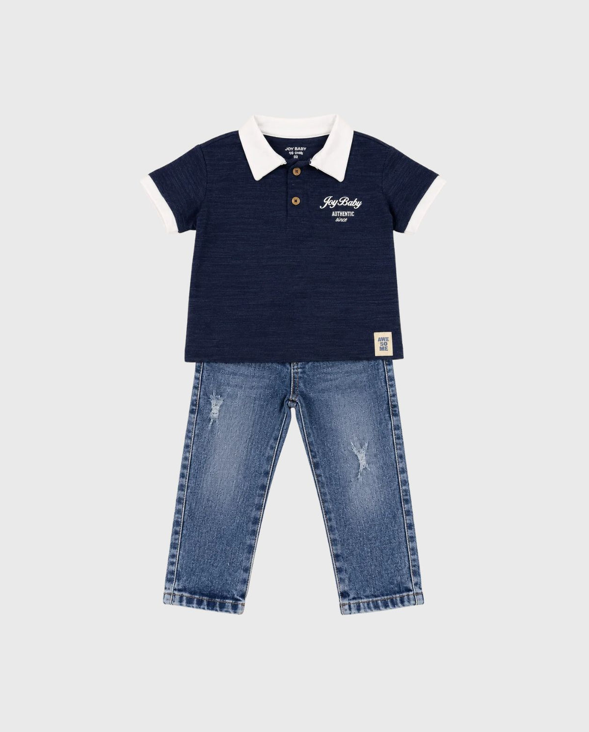 Conjunto Pantalón y Polo Joy Baby