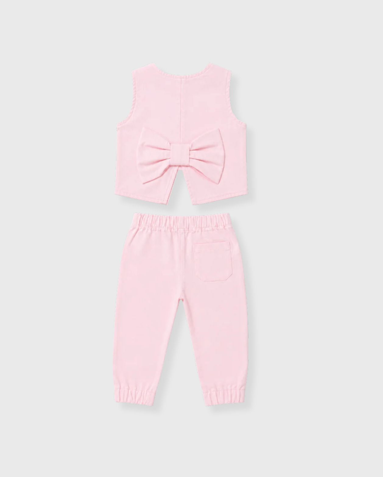 Conjunto Pantalón Moño Rosa  ESTILO