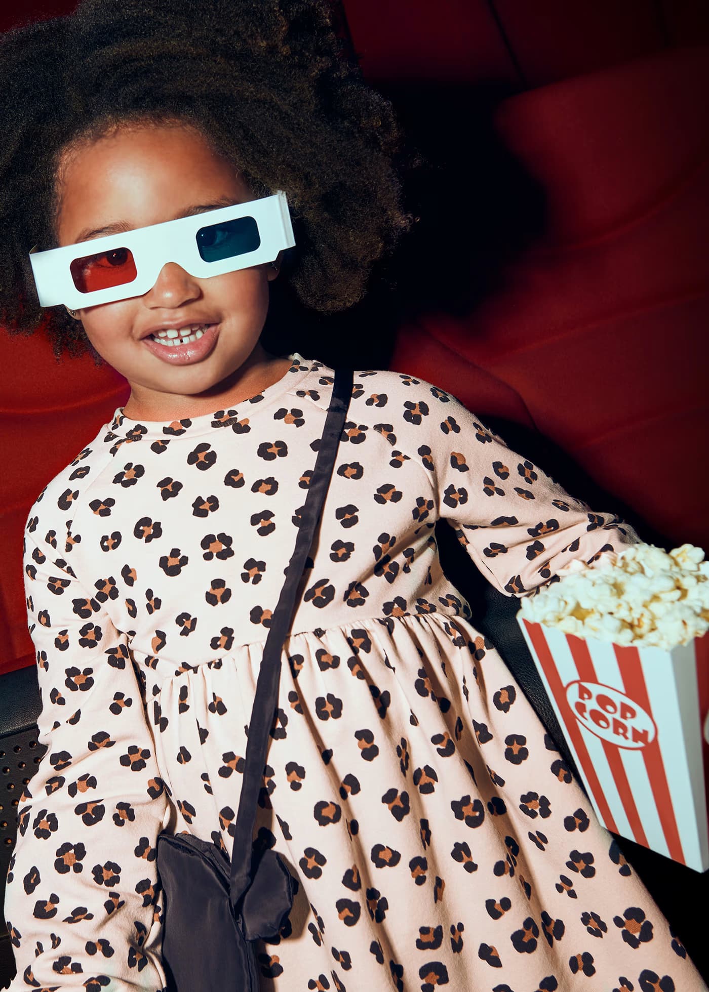 Vestido Animal Print con Bolso Mayoral Modelo Detalle