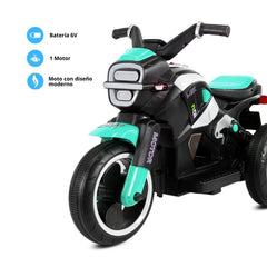 Moto Montable Galaxy Verde Prinsel