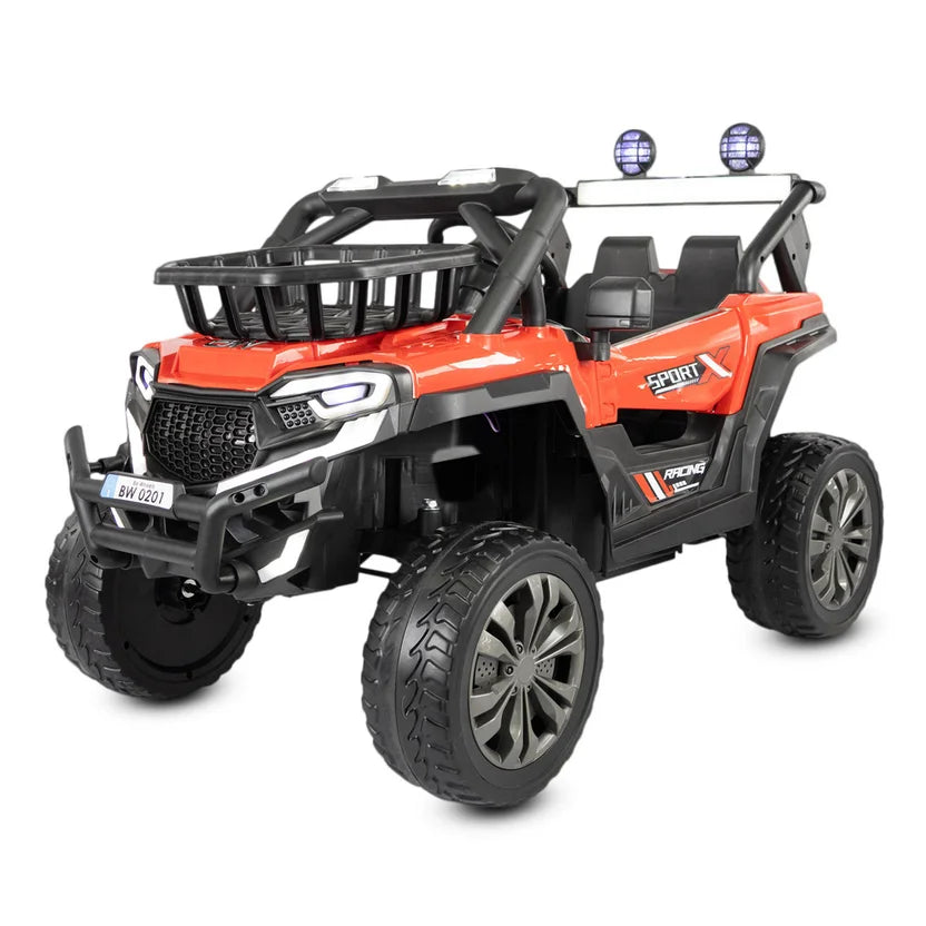Carro Montable Eléctrico Súper Trail Rojo 12V Prinsel ESTILO