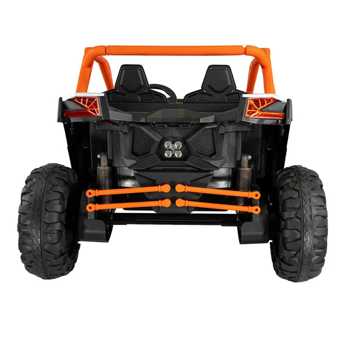 Carro Montable Todo Terreno Blast Naranja 12V respaldo
