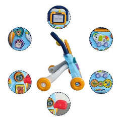 Andadera Multifuncional Tablero Elefante Azul