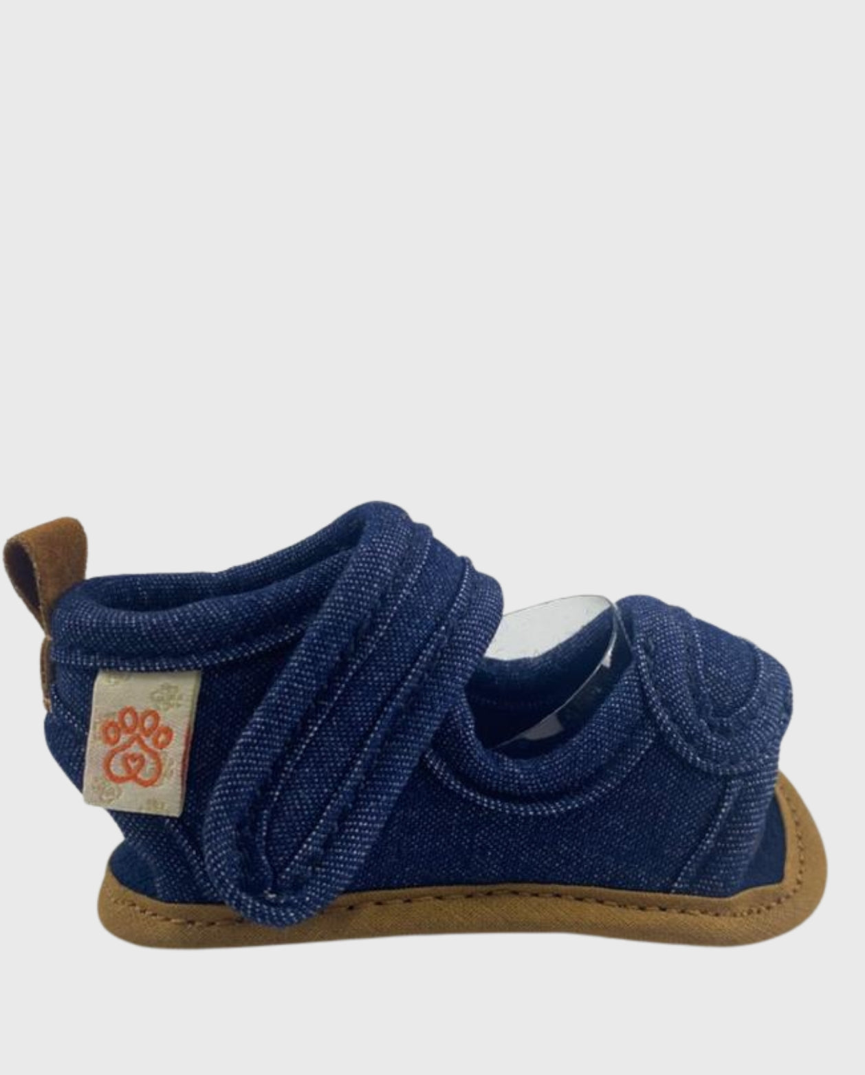 Sandalia Denim Huellitas perfil