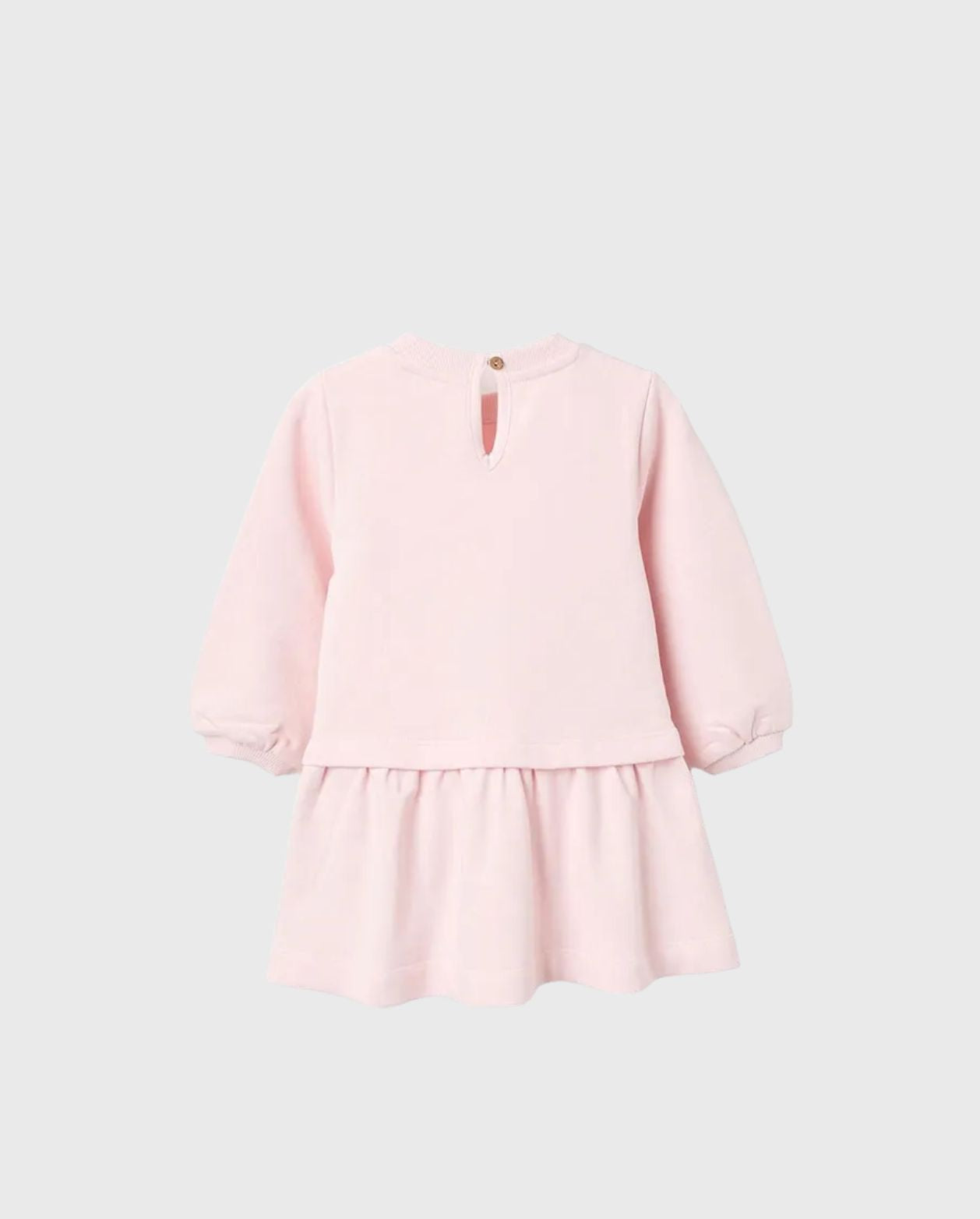 Vestido Estampado Minnie Rosa Zippy detalle