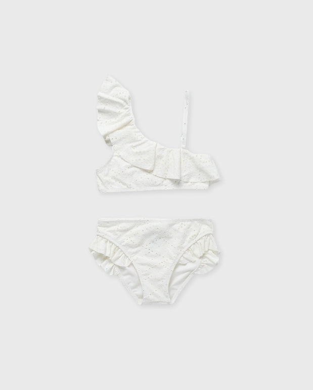 Vestido de Baño Volantes Blanco Zippy®