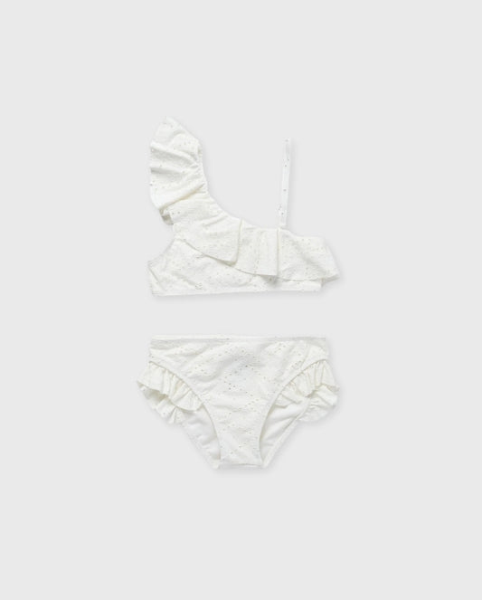 Vestido de Baño Volantes Blanco Zippy®
