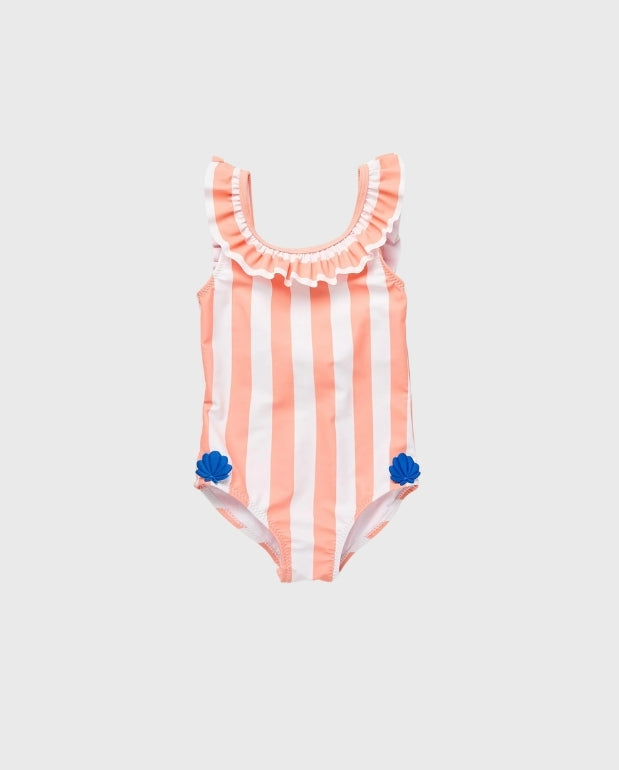 Vestido de Baño Enterizo Rayas Zippy®