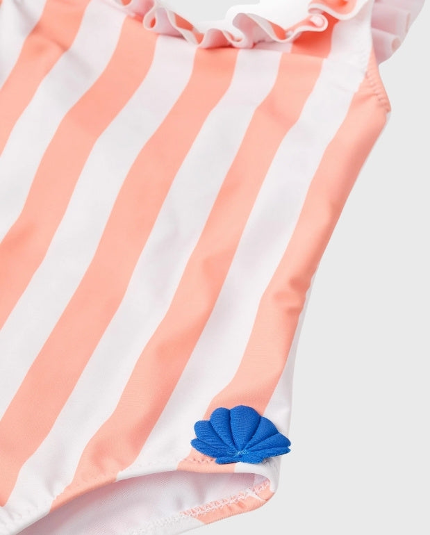 Vestido de Baño Enterizo Rayas Zippy® detalle