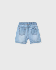 Bermuda Denim Resorte Cordon Zippy® diseño