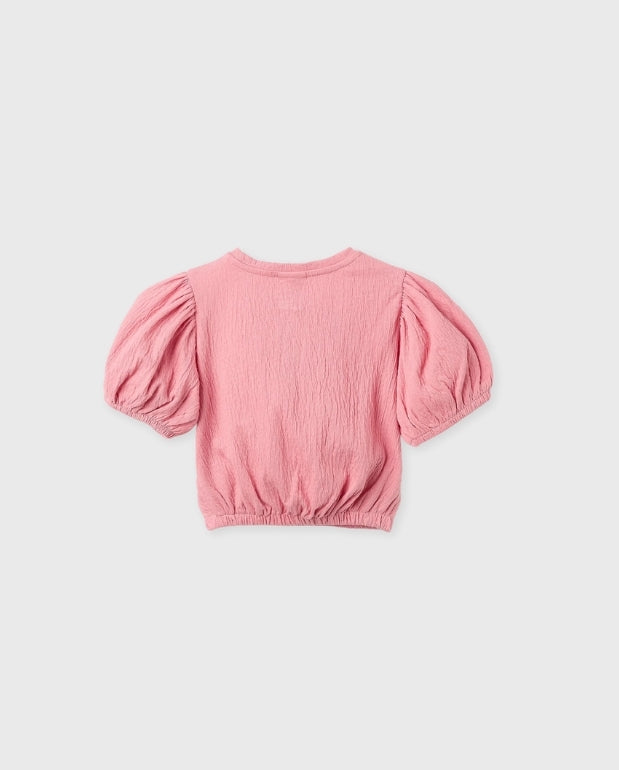 Blusa Bombacha Pliegues Rosa Zippy® diseño