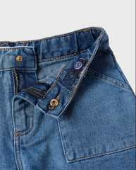 Short Denim Desgaste Zippy® botones