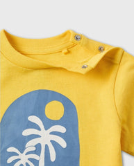 Set 2 Camisetas Estampado Palmeras Zippy® botones