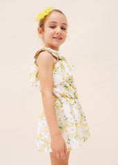 Enterizo Corto Estampado Floral Mayoral
