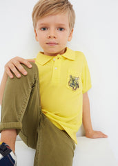 Polo Estampado Tigre Amarillo Mayoral