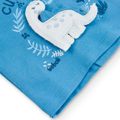 Conjunto Saco Dino Azul