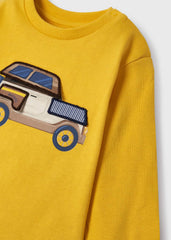 Camiseta Manga Larga Play Car MAYORAL