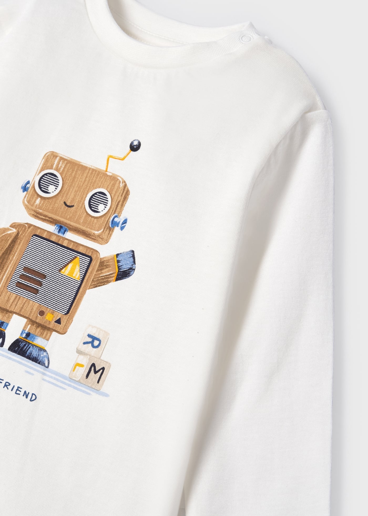 Camiseta Manga Larga Robot MAYORAL