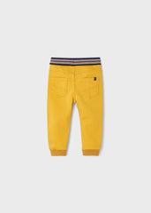 Pantalón Jogger Fit Amarillo Mayoral Bolsillos