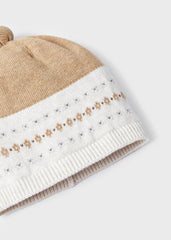 Gorro Hilo Tricot Caramel Mayoral Detalles