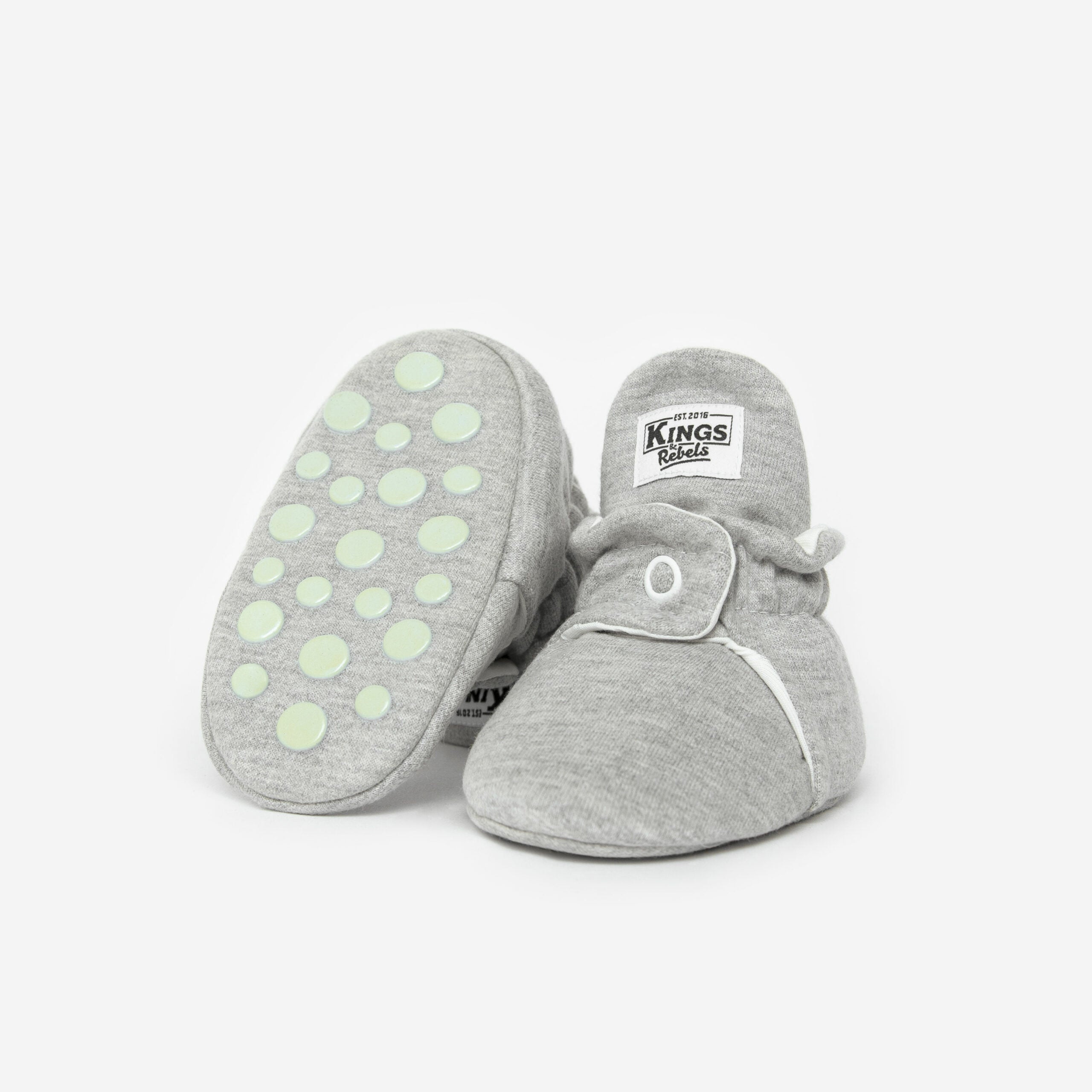 Botas Algodón Gripper Gris Jaspe Kings & Rebels 12M/24M