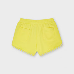 Short Felpa Básico Amarillo Mayoral Bolsillos