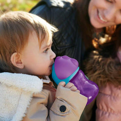 Vaso Pitillo Con Asas 200ml Morado Avent Bebé