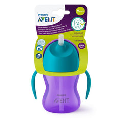 Vaso Pitillo Con Asas 200ml Morado Avent