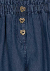 Pantalón Denim Botón Corazón LOSAN