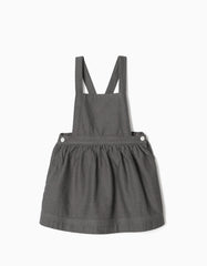 Vestido Jardinera Gris ZIPPY