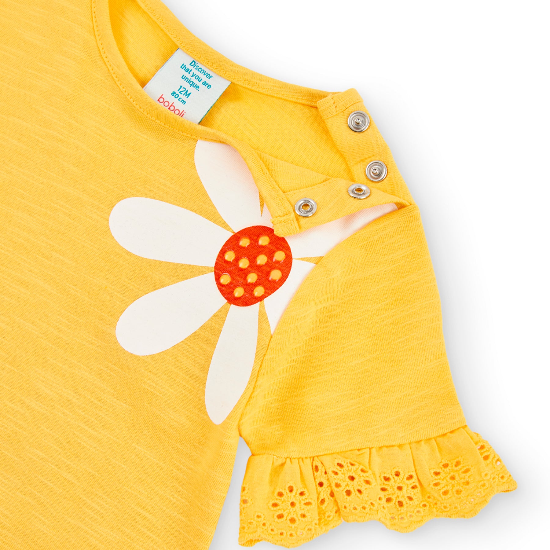 Vestido Flores Amarillo  Boboli BOBOLI