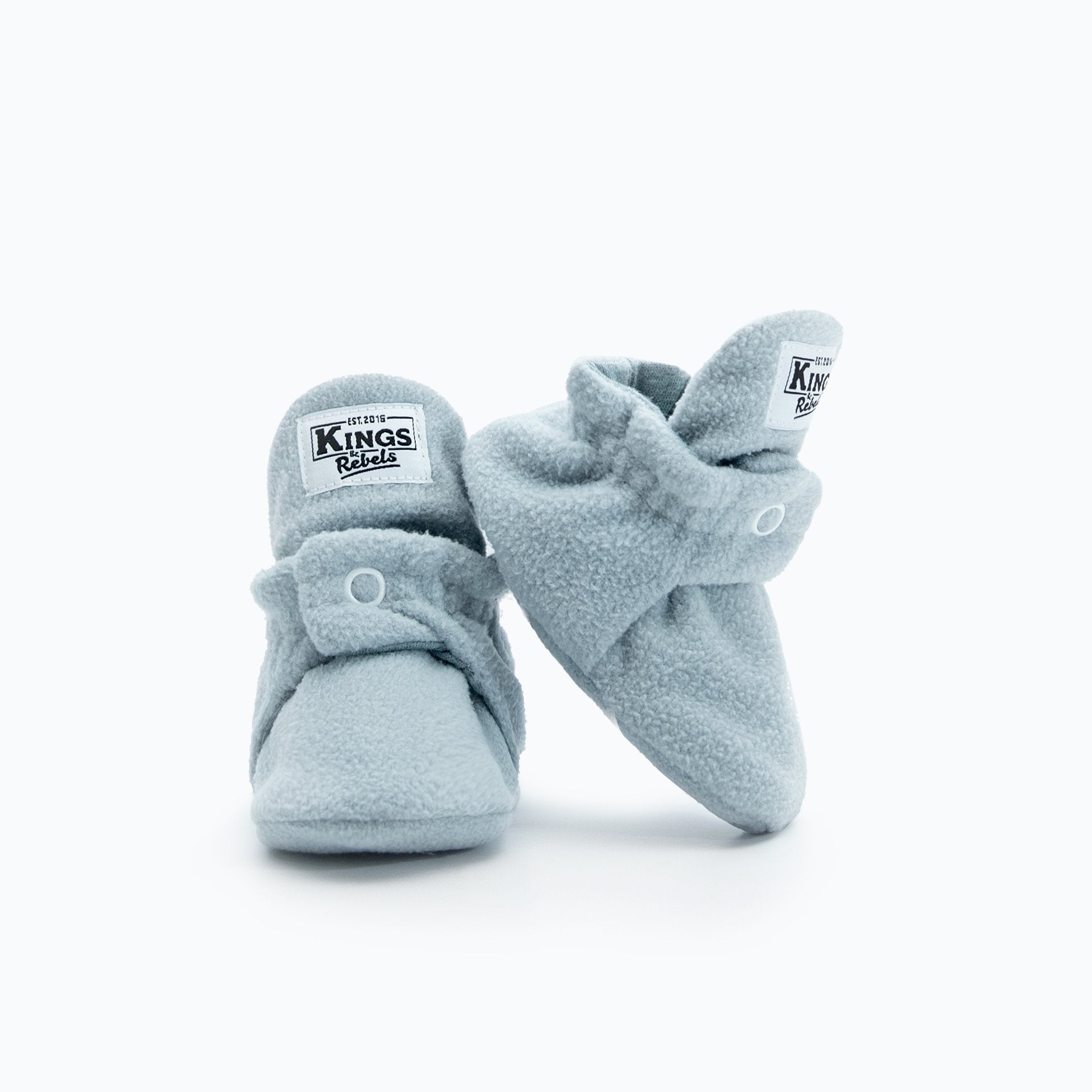 Botas Fleece Classic Gris Kings & Rebels 0M/6M Diseño