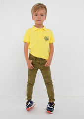 Polo Estampado Tigre Amarillo Mayoral Diseño
