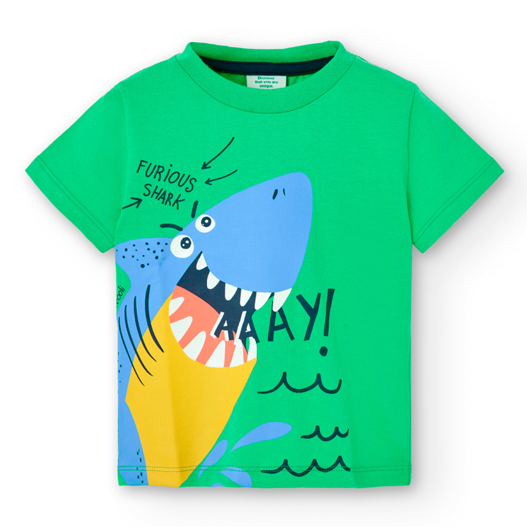 Camiseta Tiburon Verde Boboli BOBOLI