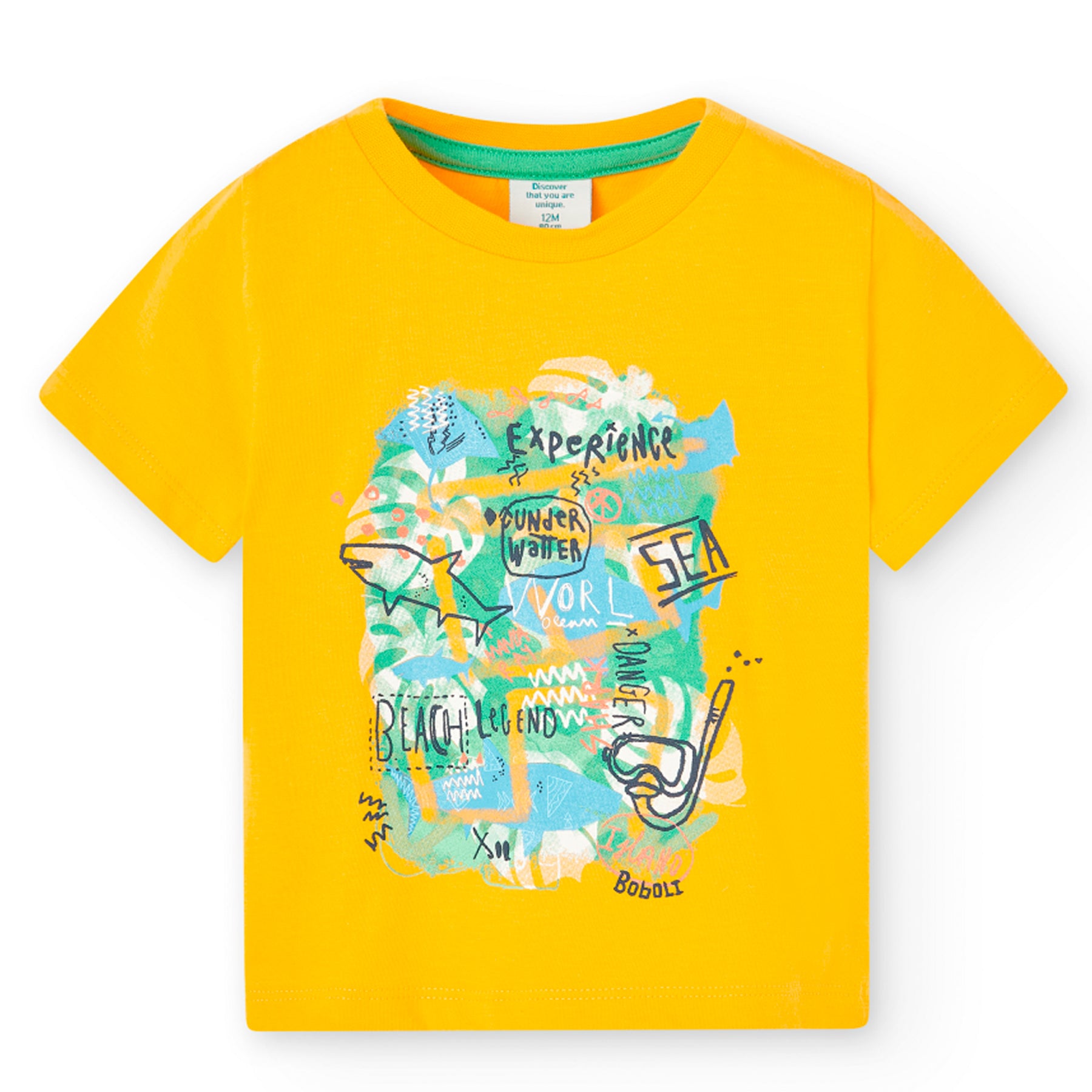 Camiseta Beach Amarilla Boboli BOBOLI