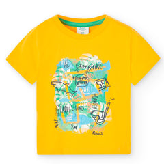 Camiseta Beach Amarilla Boboli BOBOLI