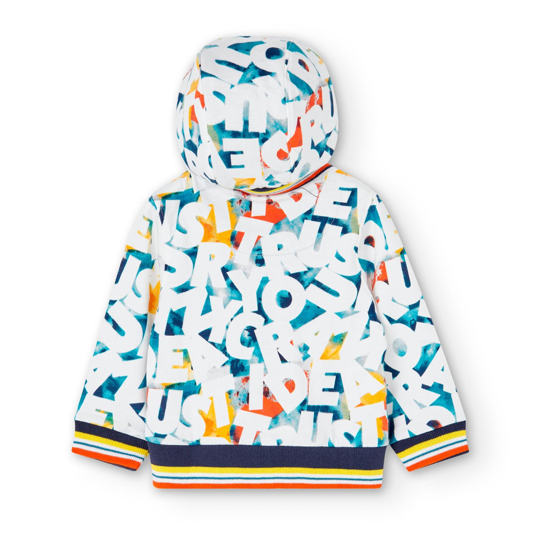 Chaqueta Letras Capucha Boboli BOBOLI