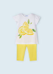 Conjunto 2 Piezas Leggins Lemon Amarillo Mayoral Diseño