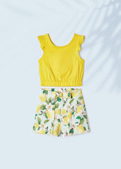 Conjunto Short Estampado Lemon MAYORAL