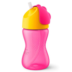 Vaso Pitillo 10oz Rosado Avent AVENT