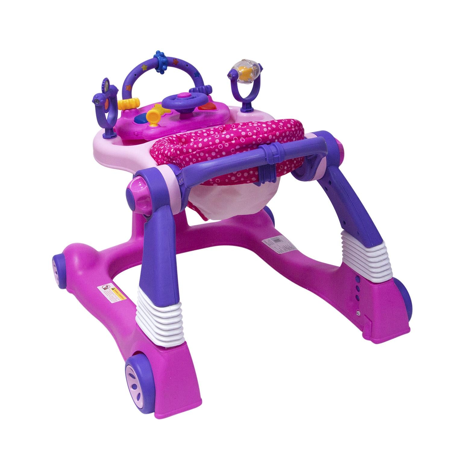 Caminador Para Bebé Interactivo Sendalla Rosa Ebaby Interactivo