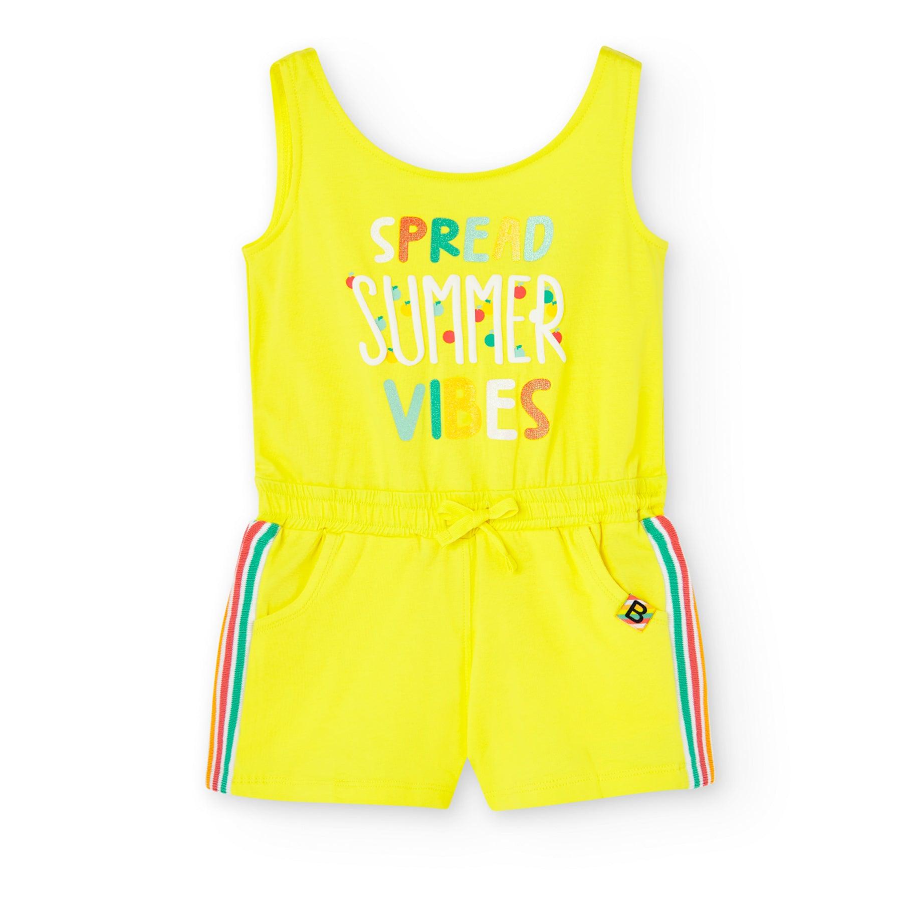 Enterizo Short Summer Amarillo Boboli BOBOLI