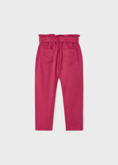 Pantalon Slouchy Correa Cereza