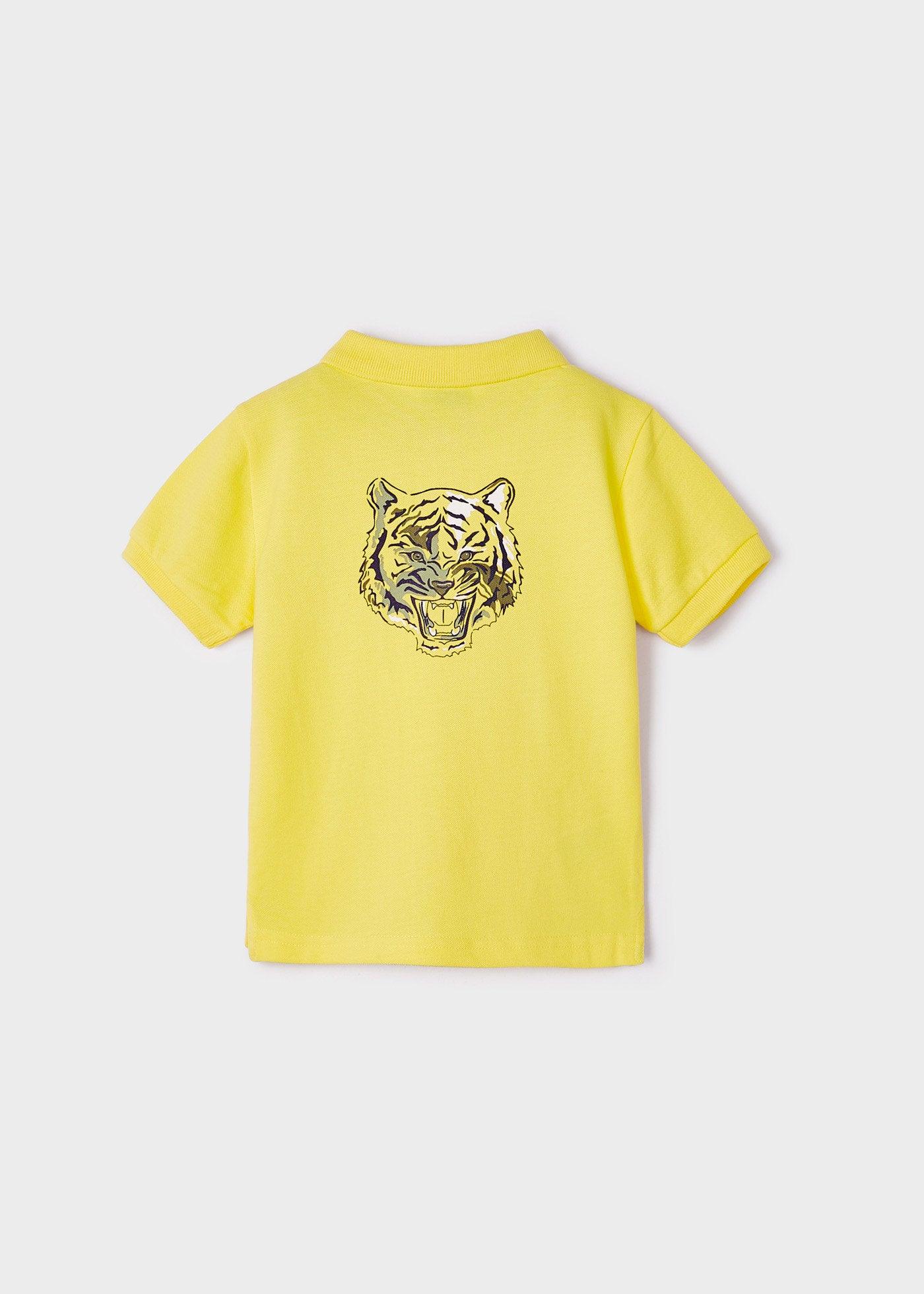 Polo Estampado Tigre Amarillo Mayoral Estilo