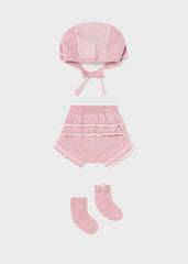 Set 3 Piezas Tricot Tejido Bebe