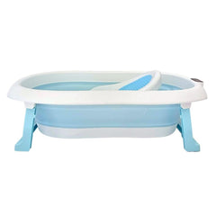 Bañera Plegable Con Soporte Ocean Azul Priori Patas