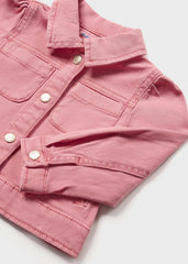 Chaqueta Denim Bolsillos Rosa Mayoral Botones